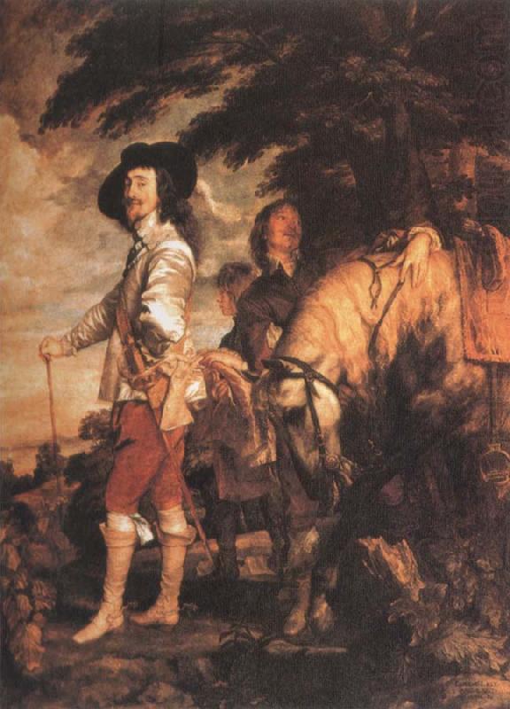 King of England at the Hunt, Anthony Van Dyck